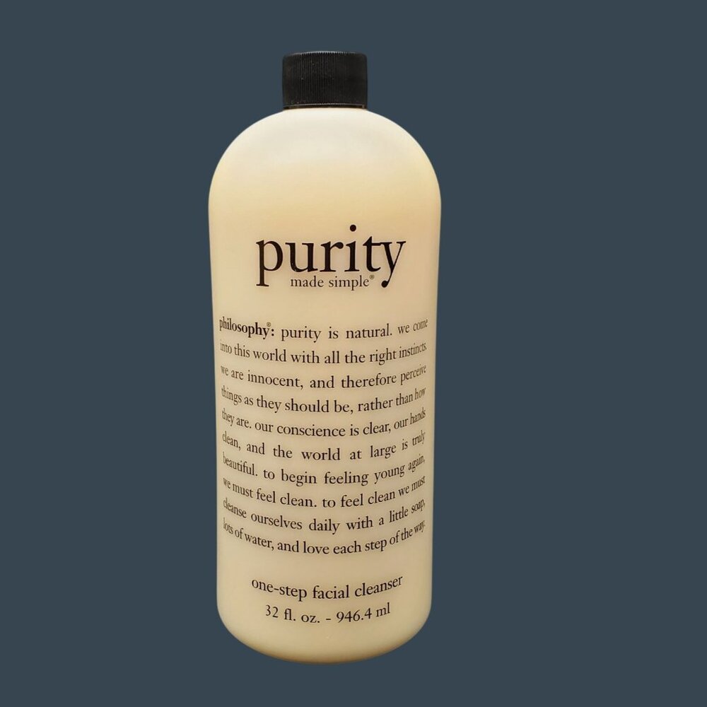 Philosophy Purity Made Simple One-Step Facial Cleanser 32 Oz Sealed